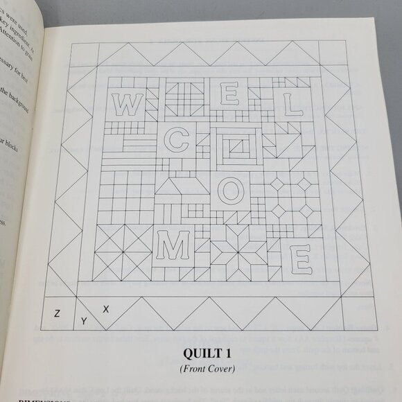 American Crib Quilts Welcome Home Pattern Book 19th Century Inspired 2 Patterns - Picture 6 of 7